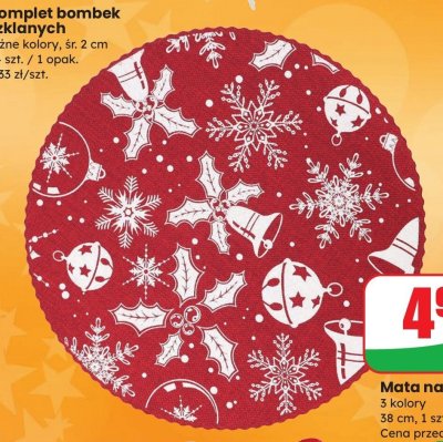 Mata na stół, 3 kolory promocja w Dino