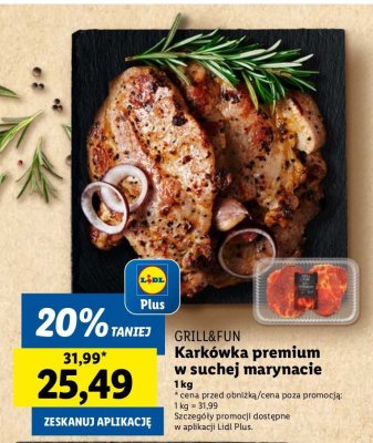 Karkówka premium w marynacie paprykowej Grill and fun promocja