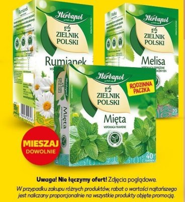 Herbata melisa promocja w Kaufland