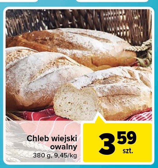 Chleb wiejski owalny Omar promocje