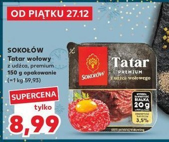 Tatar wołowy premium Sokołów promocja