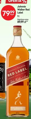 Whisky Johnnie Walker Red Label 1l promocja w Żabka