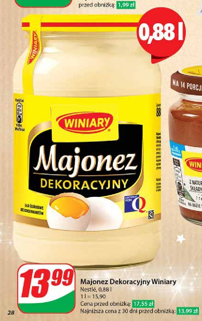 Majonez dekoracyjny Winiary promocja