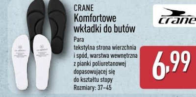 Komfortowe wkładki do butów promocja w Aldi