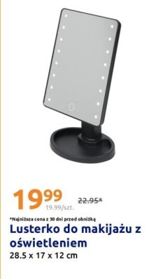 Lusterko do makijażu z oświetleniem promocja w Action