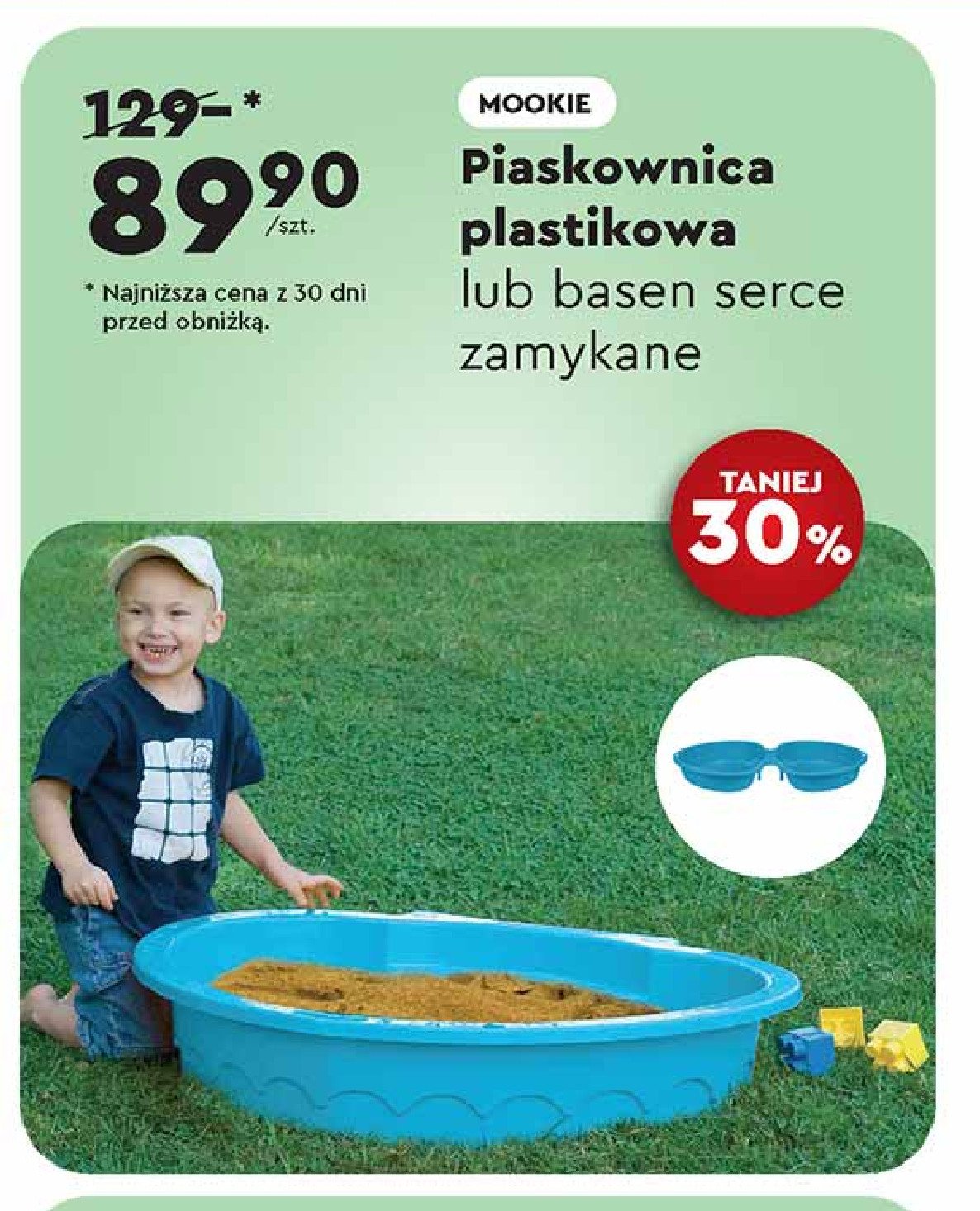 Basen serce zamykane promocja