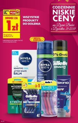 Balsam po goleniu NIVEA MEN Sensitive Cool After Shave Balm promocja w Biedronka