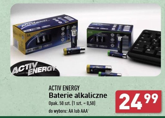 Baterie aaa Activ energy promocja