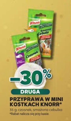 Przyprawa w mini kostkach Knorr promocja w Stokrotka