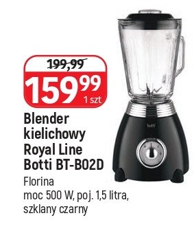 Blender kielichowy royal line Botti electronic promocja