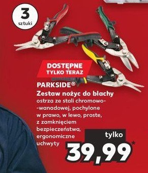 Nożyce do cięcia blachy Parkside promocja