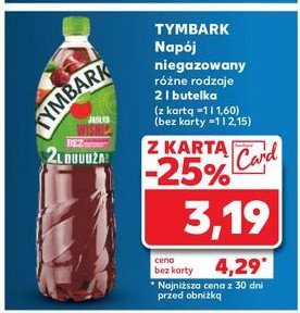 Napój jabłko-wiśnia Tymbark 1936 promocja