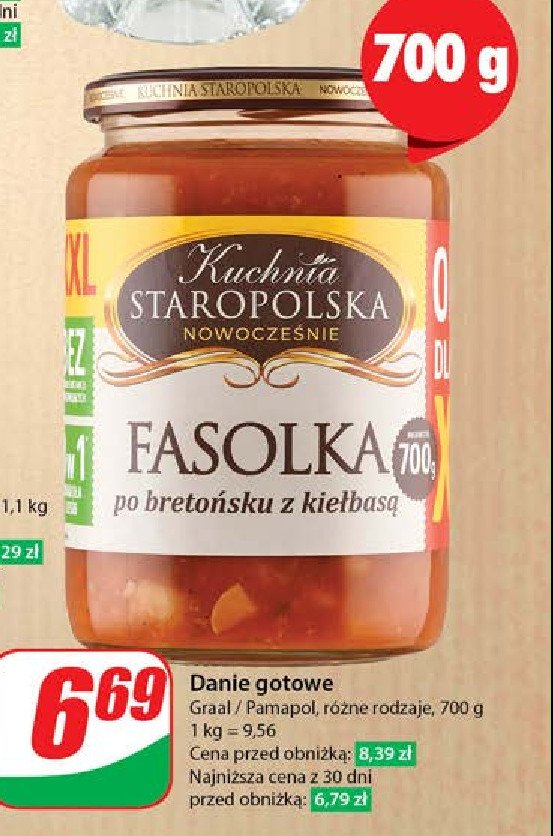 Fasolka po bretońsku z kiełbasą Kuchnia staropolska promocja