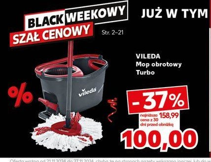 Mop obrotowy turbo Vileda promocja w Kaufland