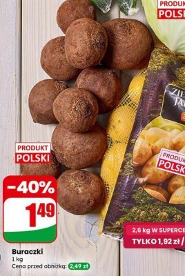 Buraczki promocja w Dino
