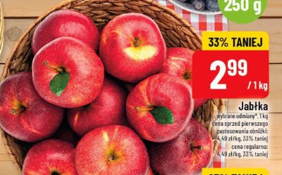 Jabłka promocja w POLOmarket