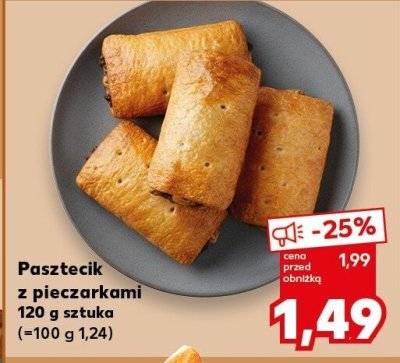 Pasztecik z pieczarkami 120 g promocja w Kaufland