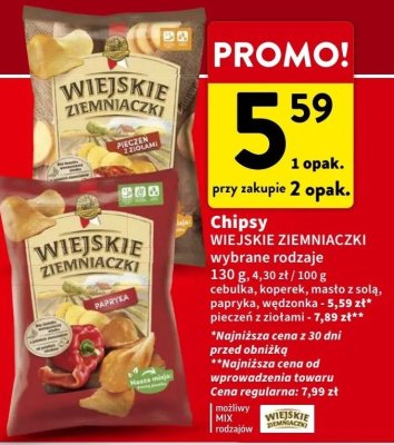 Chipsy pieczeń z ziołami Lorenz wiejskie ziemniaczki promocja
