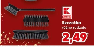 Szczotka różne rodzaje promocja w Kaufland