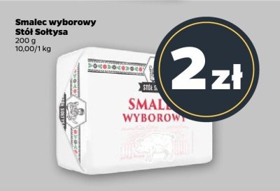 Smalec wyborowy  promocja w Netto