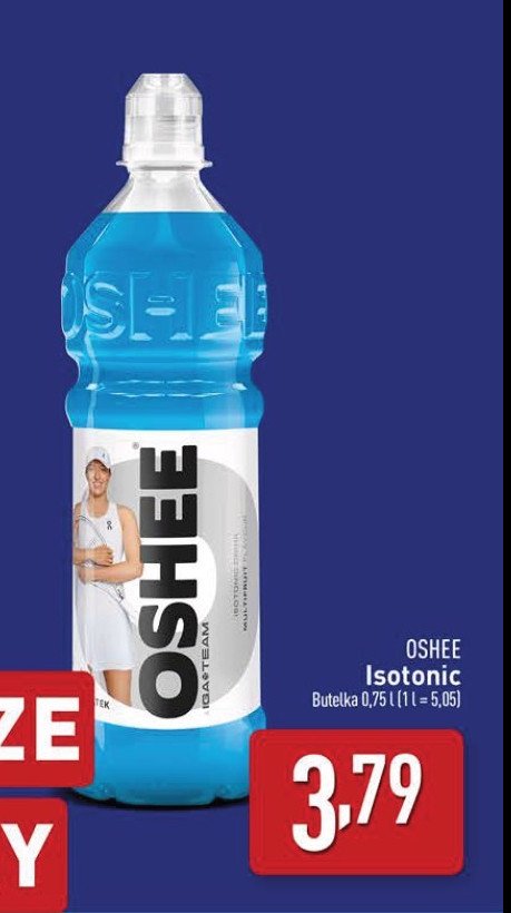 Napój izotoniczny wieloowocowy Oshee promocja w Aldi