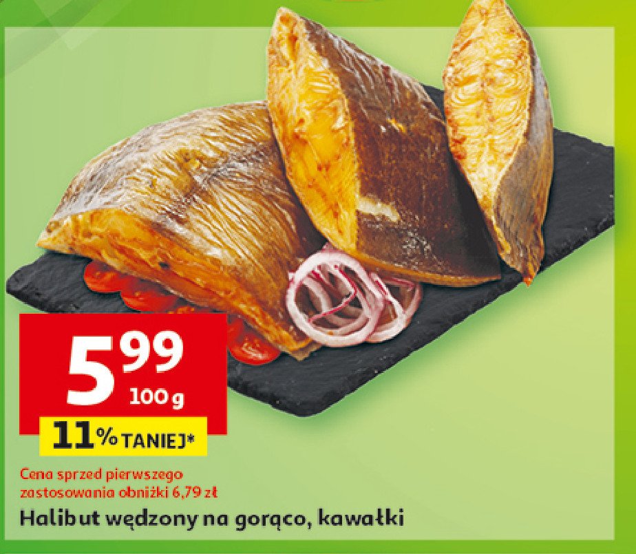 Halibut wędzony na gorąco promocja