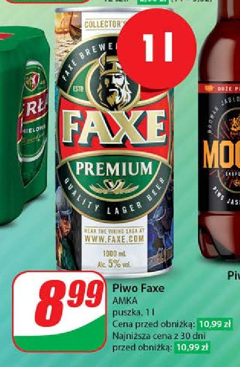 Piwo Faxe Premium promocja