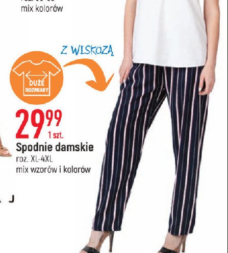 Spodnie damskie xl-4xl promocja