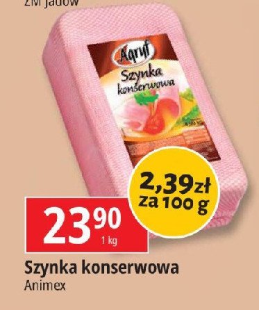 Szynka konserwowa Agryf promocja