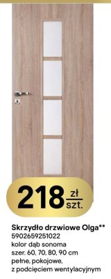 Skrzydło drzwiowe Olga promocja w Castorama