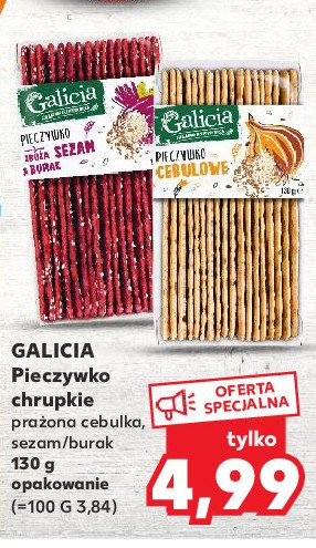Pieczywko cebulowe Galicia promocja
