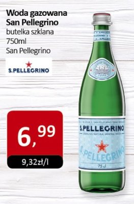 Woda gazowana San Pellegrino butelka szklana San Pellegrino promocja w Market Point