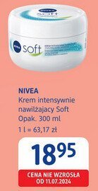 Krem NIVEA krem intensywnie nawilżający Soft promocja w Drogerie DM