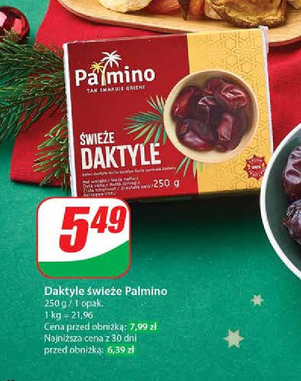 Świeże daktyle Palmino promocja