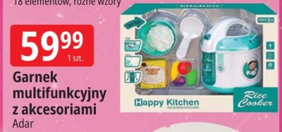 Garnek multifunkcyjny z akcesoriami Adar promocja w Leclerc