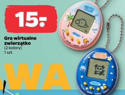 Gra wirtualne zwierzątko (2 kolory) promocja w Netto