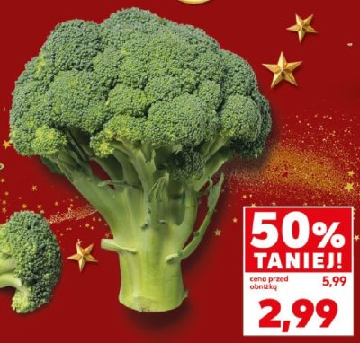 Brokuł 500 g promocja w Kaufland