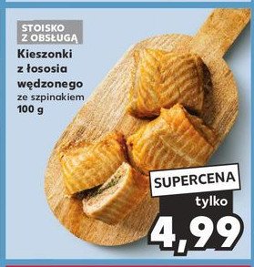 Kieszonki z łososia wędzone promocja