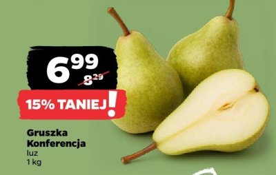 Gruszka Konferencja luz promocja w Netto