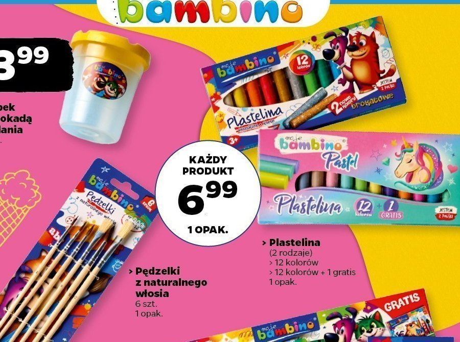 Plastelina Moje bambino promocja