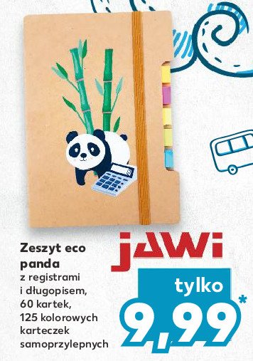 Zeszyt eco panda 60k. Jawi promocja