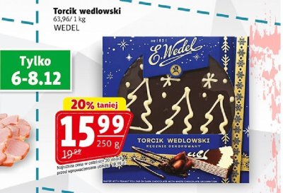 Torcik wedlowski promocja w Prim Market