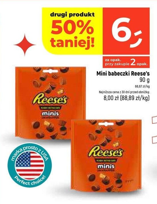 Babeczki mini Reese's promocja