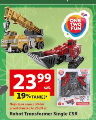 Robot Transformer Single CSR promocja w Auchan