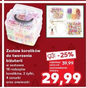 Zestaw do tworzenia biżuterii promocja w Kaufland