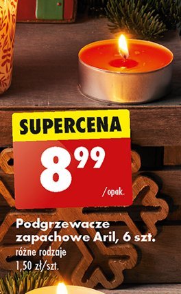 Podgrzewacze zapachowe Aril promocja