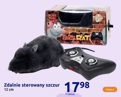 Zdalnie sterowany szczur 12 cm promocja w Action