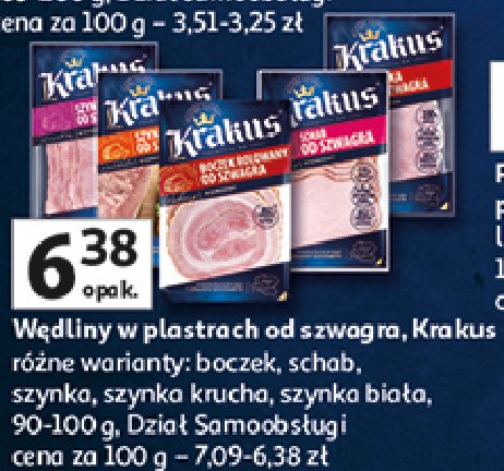 Szynka od szwagra Krakus promocja w Auchan