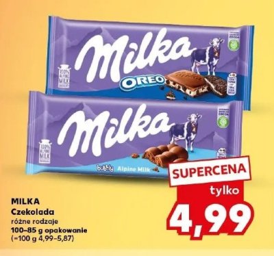 Czekolada bubbly white Milka promocja
