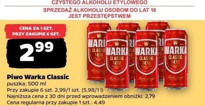 Piwo promocja w Netto